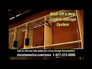 Closet America How To Organize A Small Closet