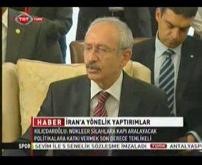 Kılıçdaroğlu Nükleer Silahlar ve Orta Dogu