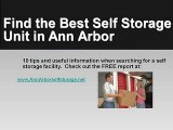 Ann Arbor Self Storage Facility Storage Units Mini Boat RV