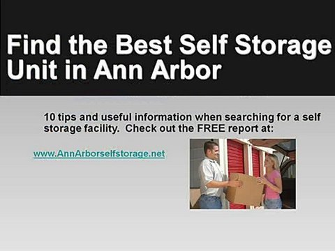 Ann Arbor Self Storage Facility Storage Units Mini Boat RV