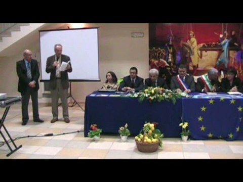 Serment de Jumelage Furci Siculo Octeville sur Mer à Furci