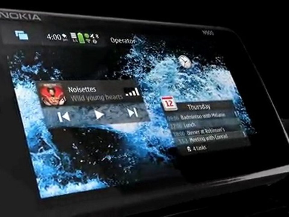 NOKIA N900 CELL PHONE DEMO PREVIEW PROMO ADVERTISMENT ...