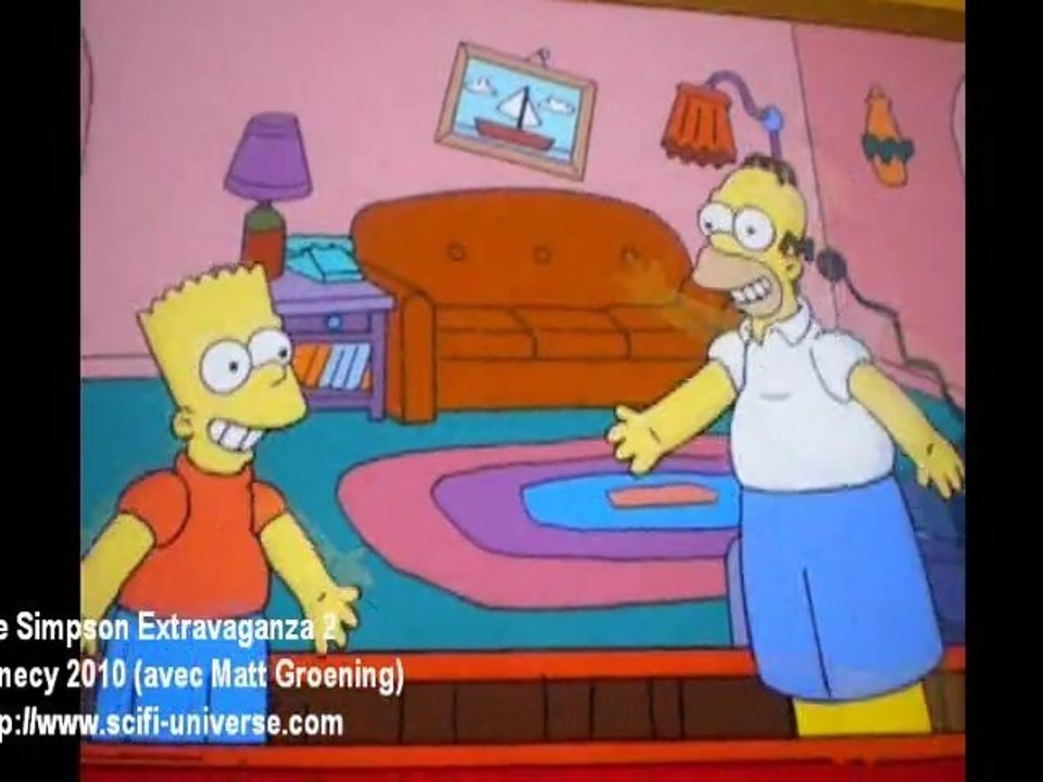 Annecy 2010 : Simpson Extravaganza avec Matt Groening - P1