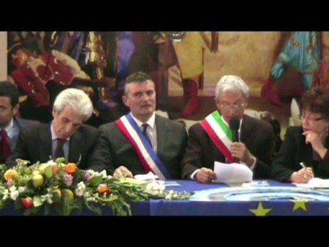 Serment de Jumelage Furci Siculo Octeville sur Mer à Furci