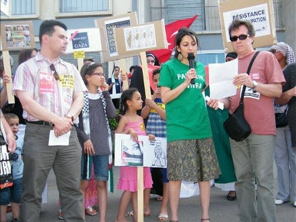 Palestine Evreux Rassemblement