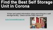 Corona Self Storage Facility Storage Units Mini Storage Boa