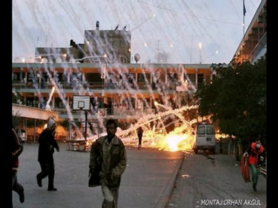 Gazze'de bir okul