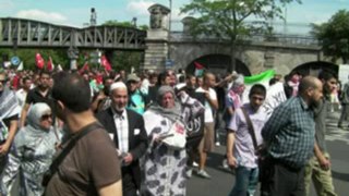 Manifestation de soutient à la  Palestine 5 juin 2010 PARIS
