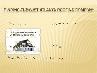 Atlanta Roofing Specialists