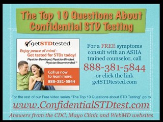 Denver Confidential STD Test, Free Video Series, Video 2 of