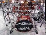 Austin drum lessons Drum Lessons - Learn to Live to The Beat