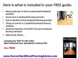 Denver Hardwood Floors Flooring Tips