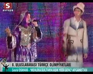 Mehlika Sultan Afganistan-2 8.Türkçe Olimpiyatı