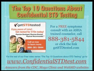 Denver Confidential STD Test, Free Video Series, Video 3 of