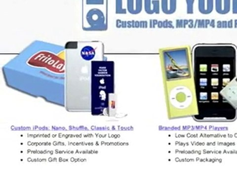 Custom iPods: How to Laser Engrave iPods with Your Logo