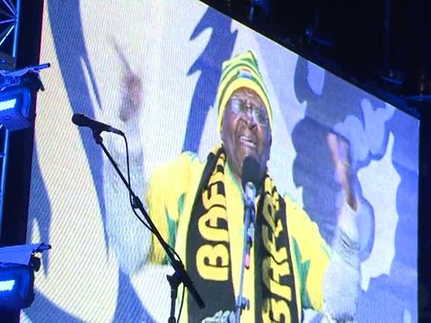 Shakira, les Black Eyed Peas et Desmond Tutu lancent le mondial