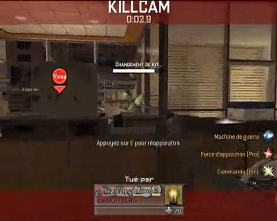 Petite vidéo d'un cheater sur Cod MW2