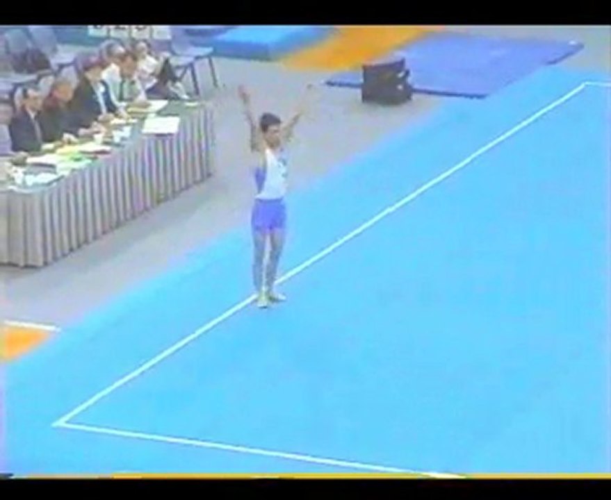 Gymnastics - 2003 Canberra Cup - Sakamoto - Floor