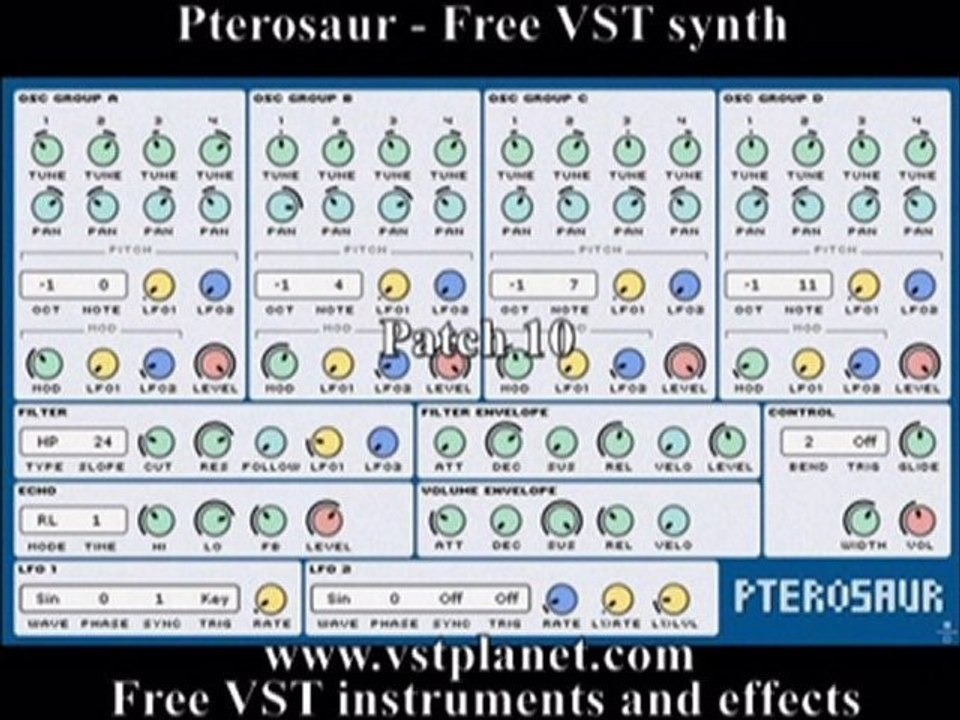 Pterosaur - Free VST synth