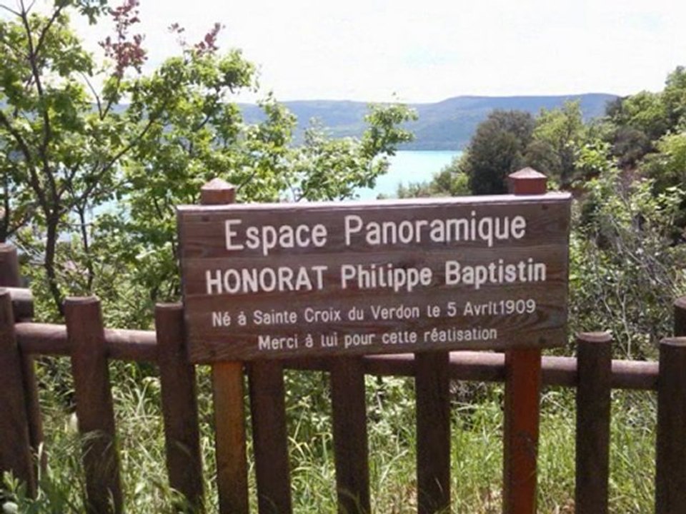 Séjour à Moustiers Sainte-Marie