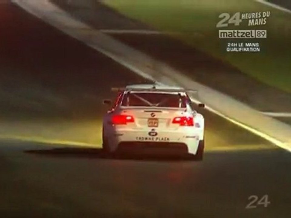 24 Heures du Mans 2010 BMW N°78 drift