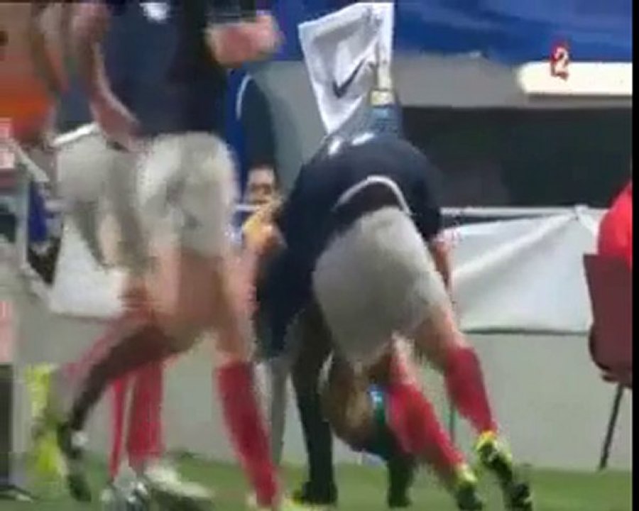 CHABAL plaquage surprise