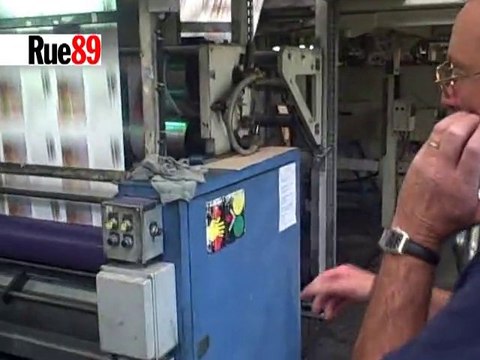 Rue89 Le Mensuel à l'imprimerie