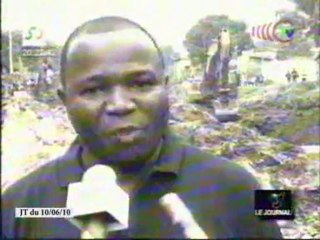 Avancement des travaux de curage de la rivière Mfoa