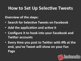 Facebook Fan Page Tip: Post to Fan Page with Twitter
