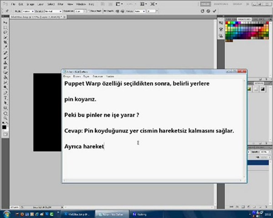Photoshop CS5 Puppet Warp