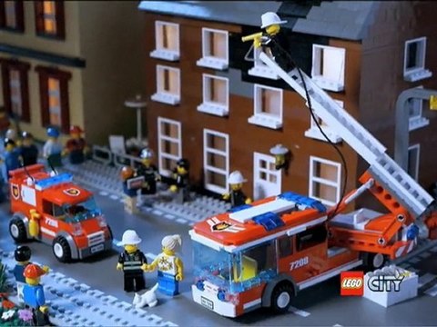 LEGO City - Spot Caserne de Pompier (15sec) 2010