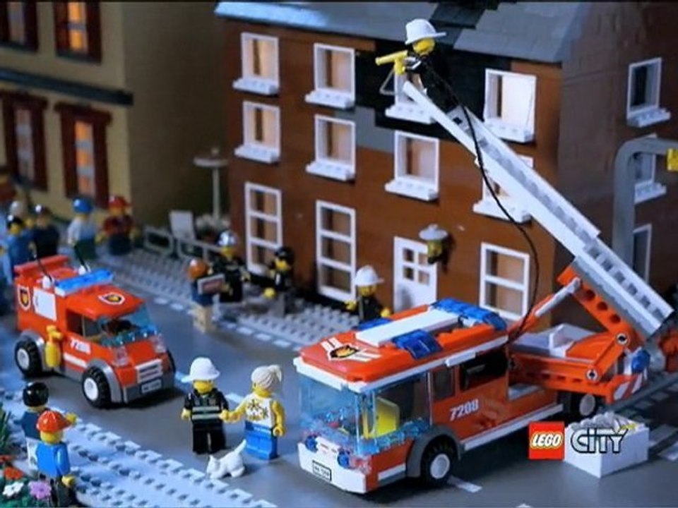 LEGO City - Spot Caserne de Pompier (15sec) 2010