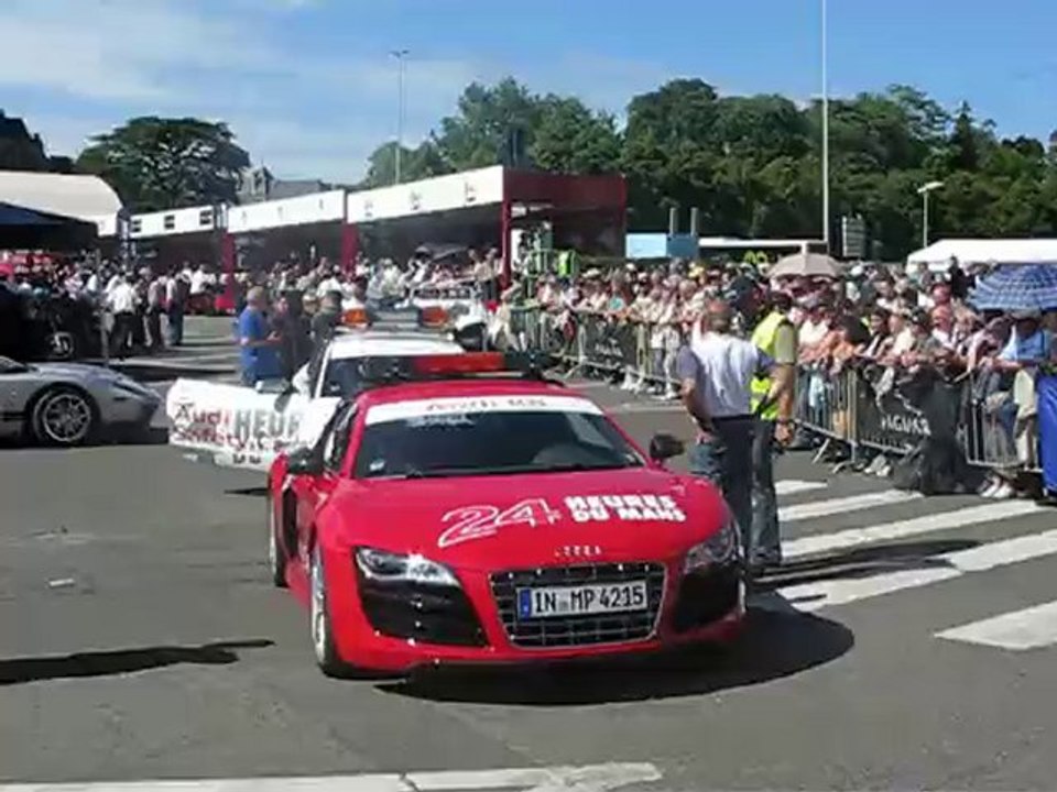 24 Heures du Mans : parade des pilotes
