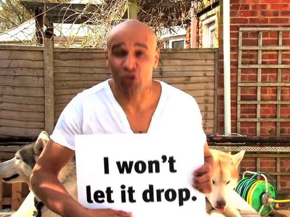 WaterAid "Don't let it drop"
