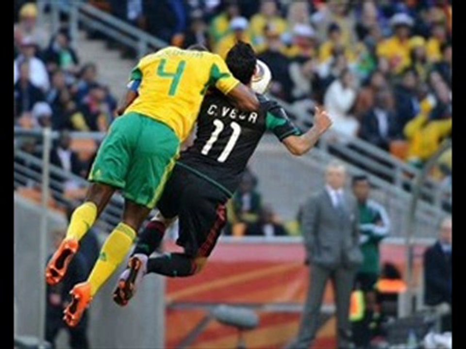 South Africa 1-1 Mexico Tshabalala great-strike