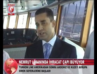 Aliağa Nemrut Limanında İhracat Çapı Büyüyor