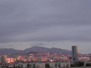 Marseille - Day at Night - Timelapse