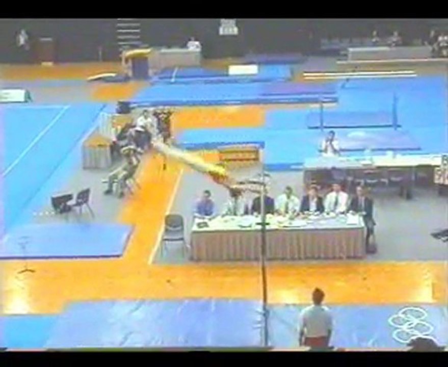 Gymnastics - 2003 Canberra Cup - Li Guangyao - High Bar