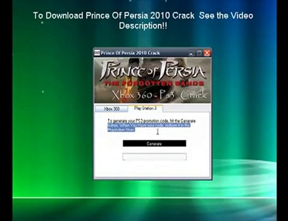 Prince of Persia The Forgotten Sands Crack 2010 (For ...
