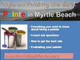 Myrtle Beach Painting Contractors-Paint House in Myrtle Bea