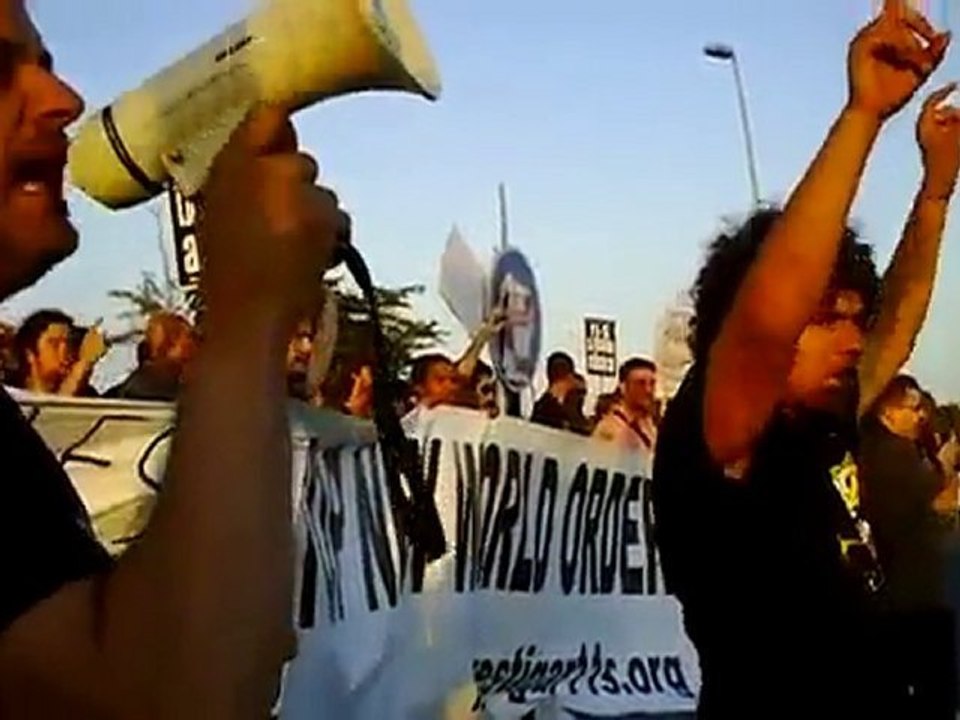 MANIFESTACIONES BILDERBERG  2010 Sitges.