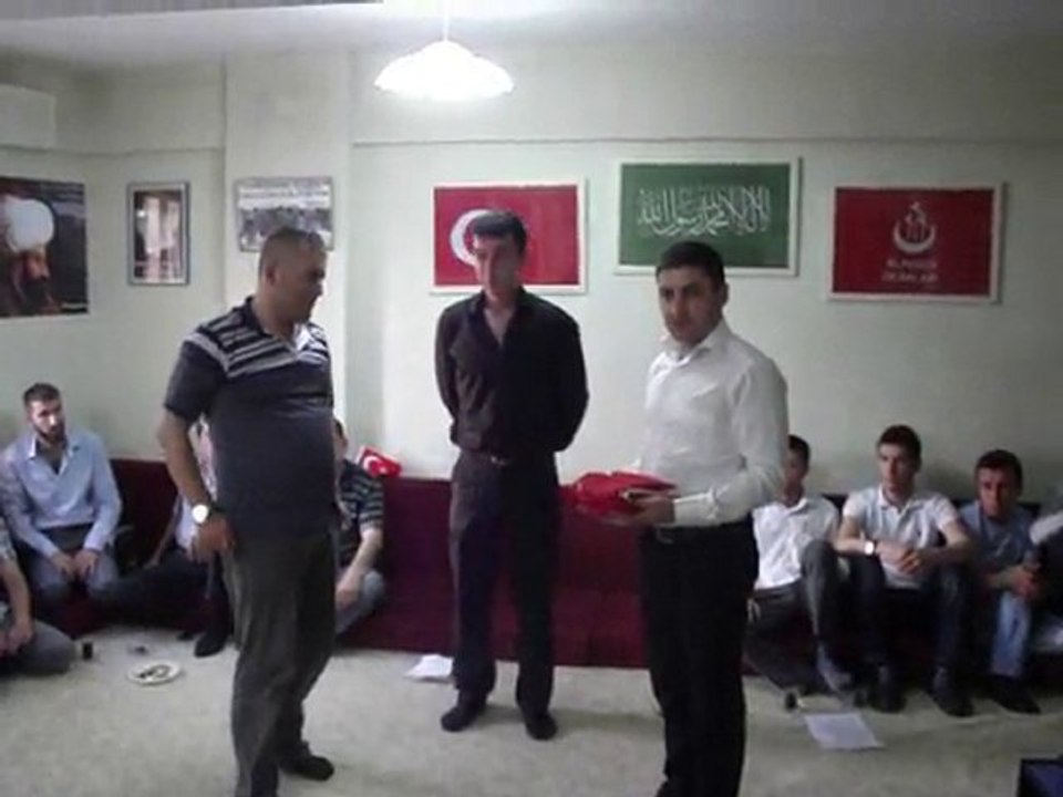 ÇoRLu Alperen Ocakları başkanlık Devir Teslim Töreni