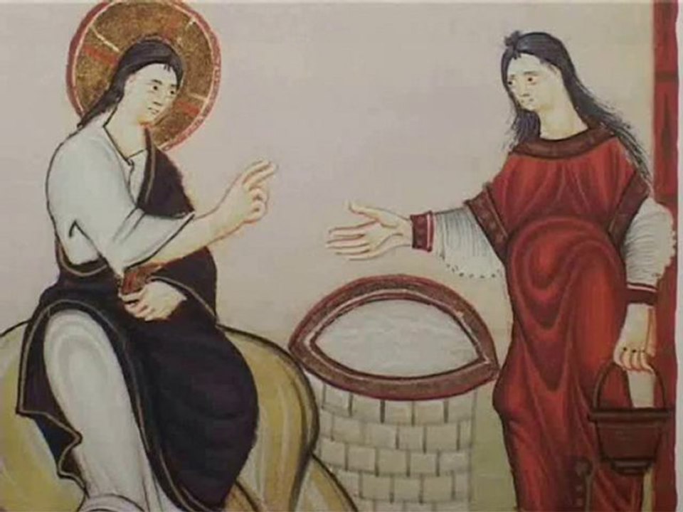 La samaritaine selon l'évangéliaire d'Egbert - Acnav