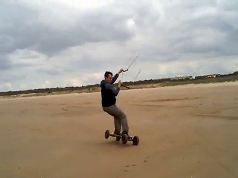 Kite buggy et mountainboard à St Brévin l'Océan