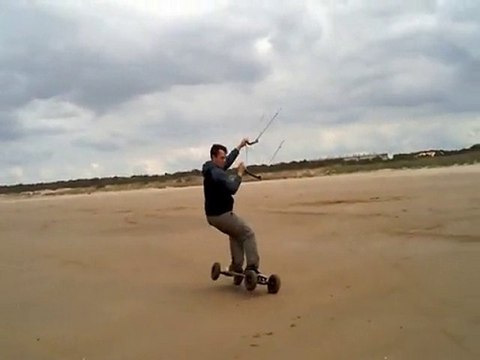 Kite buggy et mountainboard à St Brévin l'Océan