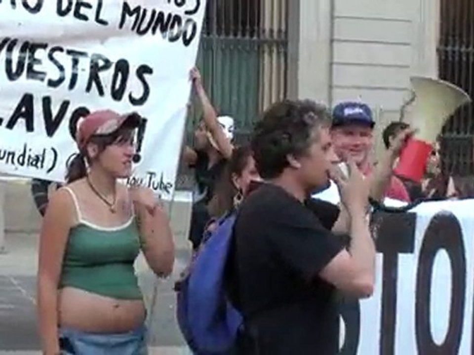 MANIFESTACION BILDERBERG SITGES BARCELONA ESPAÑA