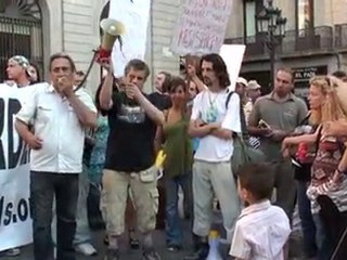 3 MANIFESTACION BILDERBERG SITGES BARCELONA ESPAÑA 2010