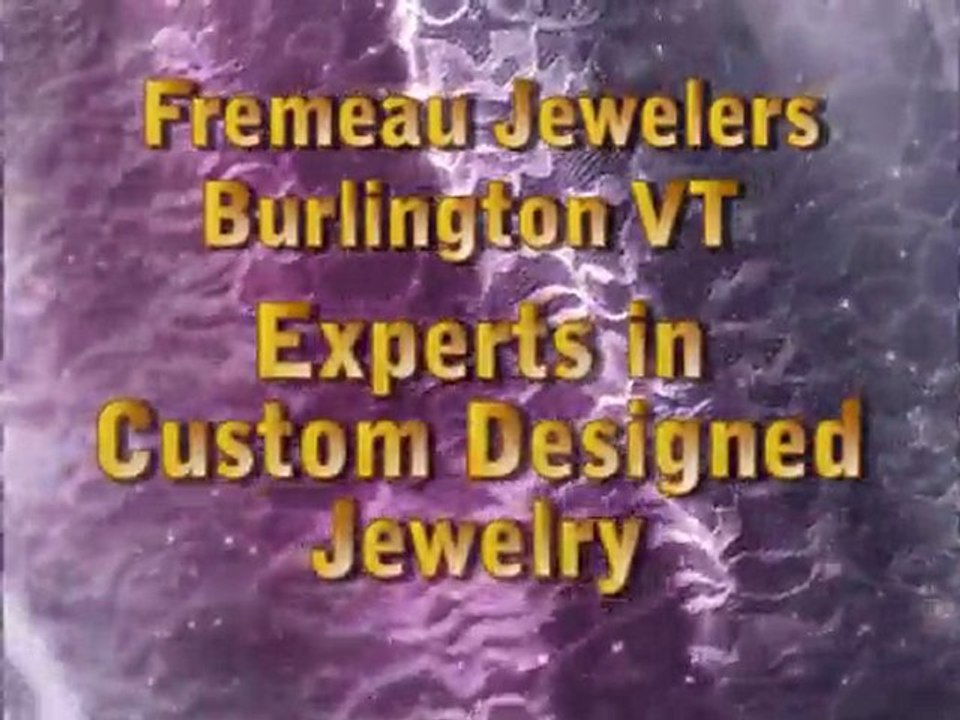 Custom Jewelry Burlington VT 05401 Fremeau Jewelers