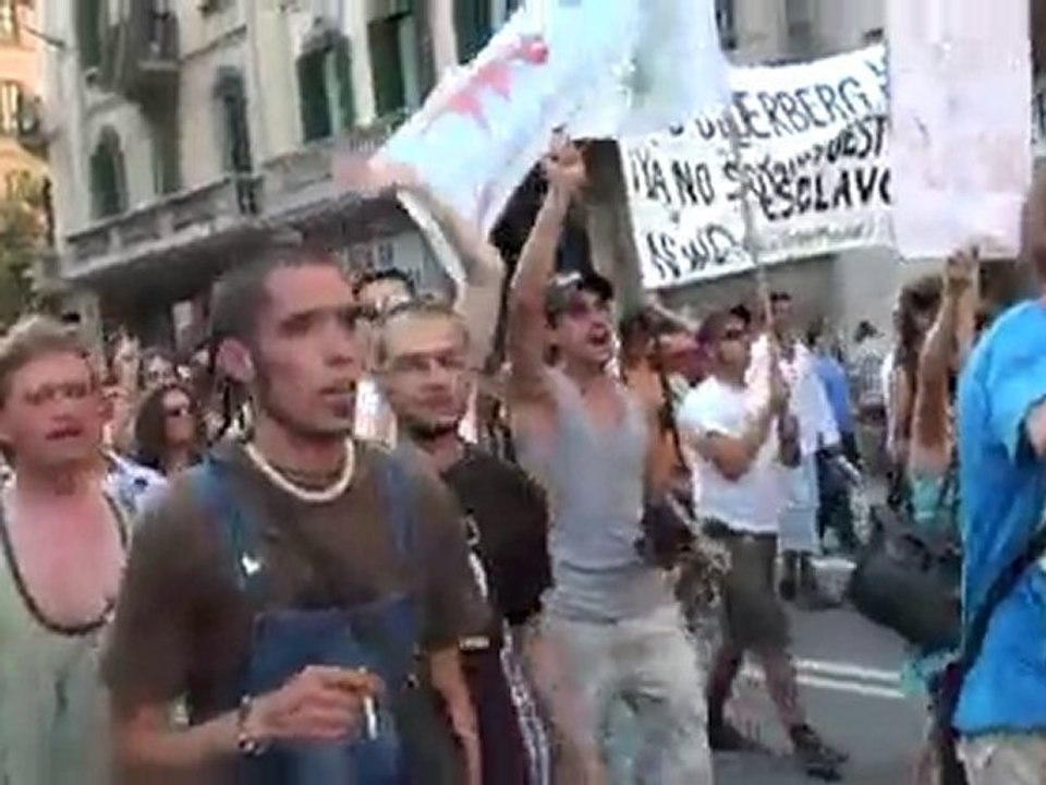 7/MANIFESTACION BILDERBERG SITGES BARCELONA ESPAÑA