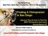 Chiropractic Back Pain in San Diego Pediatric Chiropractor